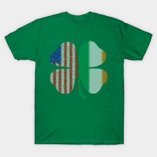 Irish American Flag, Irish Clover T-Shirt